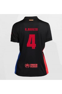 Fotbalové Dres Barcelona Ronald Araujo #4 Dámské Venkovní Oblečení 2024-25 Krátký Rukáv